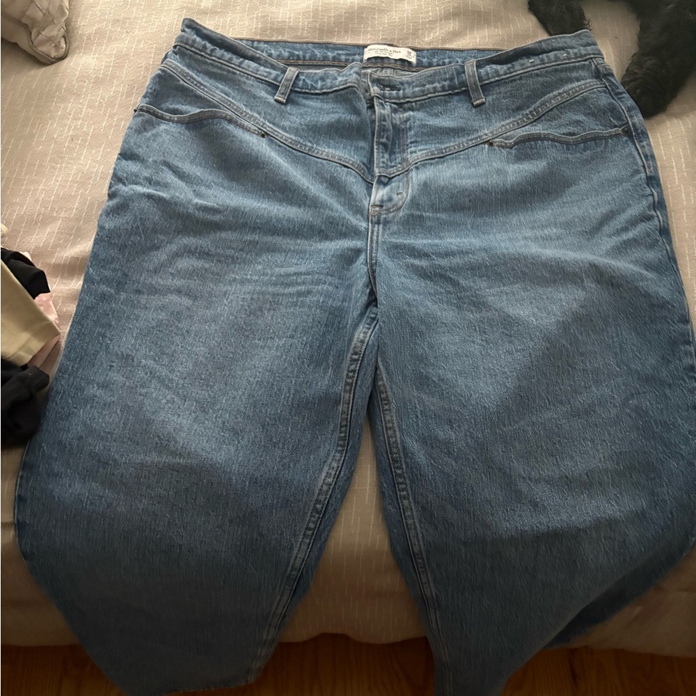 Lot of Abercrombie & Fitch  Blue Jeans, H&M . Express , and wild fable cargos